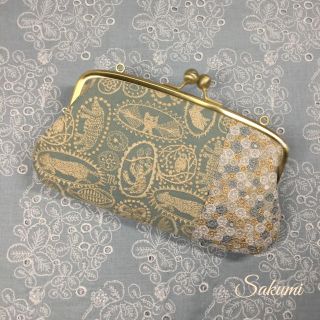 ミナペルホネン(mina perhonen)の専用 ミナペルホネン 親子がま口 長財布 ハンドメイド skyful(財布)