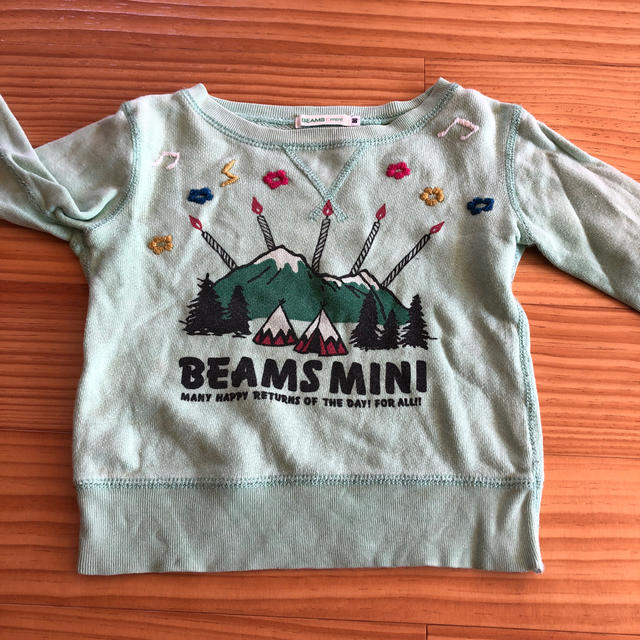 BEAMS(ビームス)のbeams miniのトレーナー キッズ/ベビー/マタニティのキッズ服女の子用(90cm~)(ジャケット/上着)の商品写真