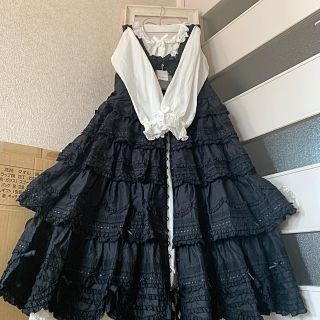 ピンクハウス(PINK HOUSE)の新品未使用 タグ付き  とてもとても凝った豪華なワンピース   ピンクハウス(ロングワンピース/マキシワンピース)