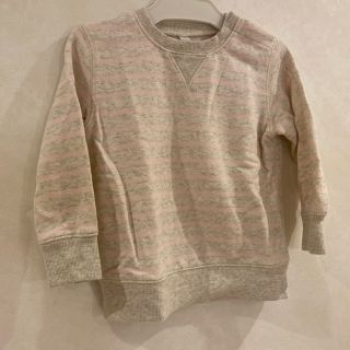 ムジルシリョウヒン(MUJI (無印良品))の無印良品　サイズ90 トレーナー(Tシャツ/カットソー)