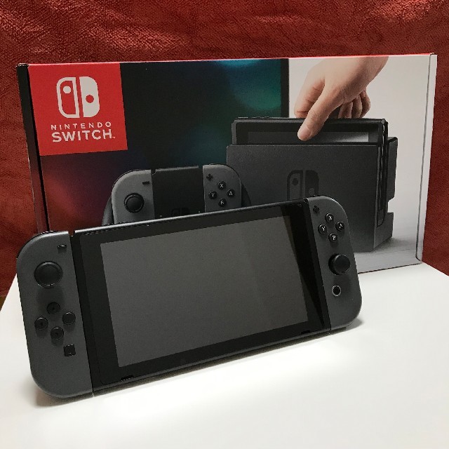 ニンテンドースイッチ 本体 グレー 2017年3月3日発売初日購入品 美品