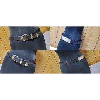 Gianni Versace - 正規レア ヴェルサーチ スクエア×プレートWバックル