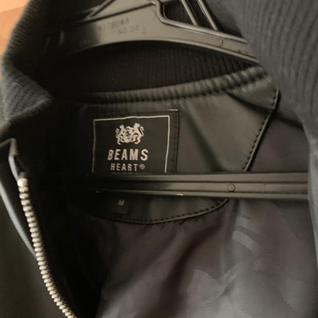 BEAMS(ビームス)のBEAMS レザージャケット Mサイズ メンズのジャケット/アウター(レザージャケット)の商品写真