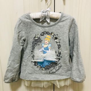 エヌナチュラルビューティーベーシック(N.Natural beauty basic)のシンデレラ 95 ビジューリボン付きスウェット(Tシャツ/カットソー)