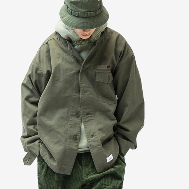 WTAPS 19FW SCOUT L/S SHIRT TWILL