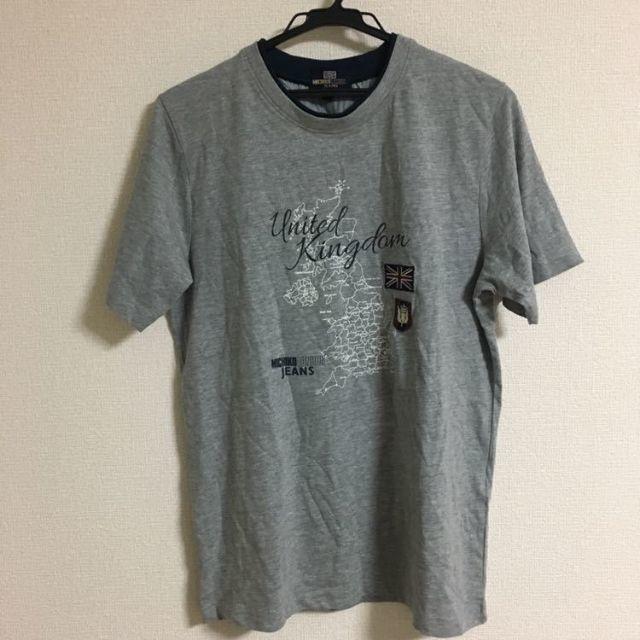 MICHIKO LONDON(ミチコロンドン)のMICHIKO LONDON JEANS ミチコロンドン Tシャツ M グレー レディースのトップス(Tシャツ(半袖/袖なし))の商品写真