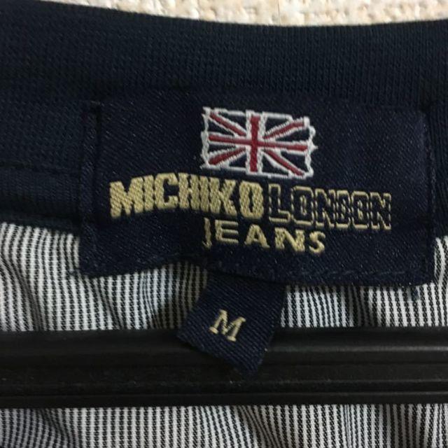 MICHIKO LONDON(ミチコロンドン)のMICHIKO LONDON JEANS ミチコロンドン Tシャツ M グレー レディースのトップス(Tシャツ(半袖/袖なし))の商品写真