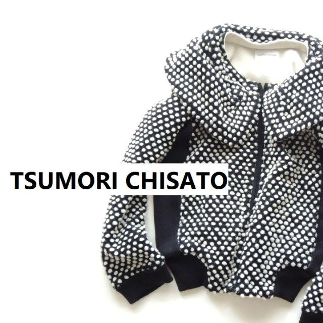 TSUMORI CHISATO(ツモリチサト)のTSUMORI CHISATO ツモリチサト ドットブルゾン C7111 レディースのジャケット/アウター(ブルゾン)の商品写真