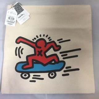 新品　Keith Haring アートプリント クラッチバッグ(クラッチバッグ)