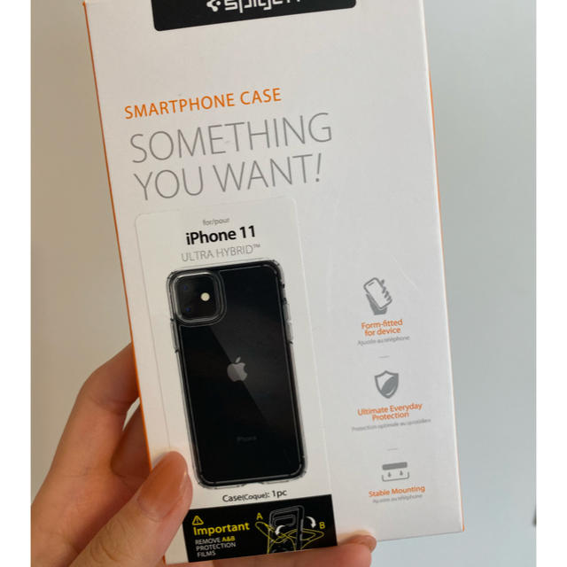 Spigen(シュピゲン)のiPhone11 クリアケース　新品未使用 スマホ/家電/カメラのスマホアクセサリー(iPhoneケース)の商品写真