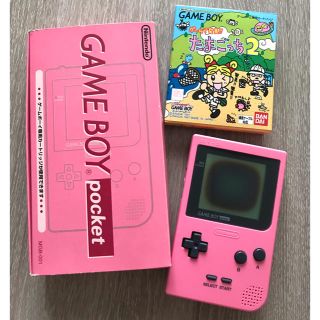 【訳あり】ゲームボーイポケット ピンク たまごっち2 【訳あり】ゲームボーイポケット ピンク たまごっち2