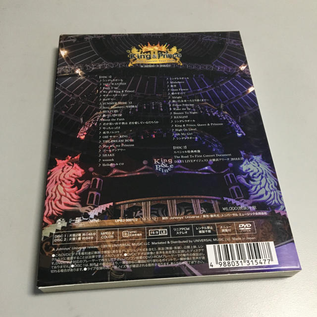 King&Prince First Concert Tour 2018 DVD