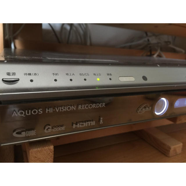 AQUOS(アクオス)の【早い者勝ち】AQUOS ハイビジョンレコーダー HDD DVD ARW22 スマホ/家電/カメラのテレビ/映像機器(DVDレコーダー)の商品写真