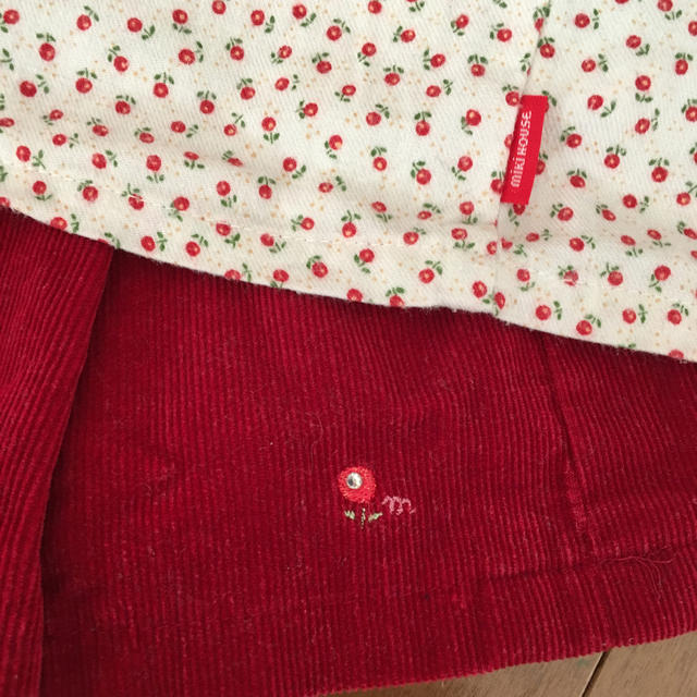 mikihouse(ミキハウス)の専用♫ ミキハウス＊カットソー120 スカート130 セット キッズ/ベビー/マタニティのキッズ服女の子用(90cm~)(Tシャツ/カットソー)の商品写真