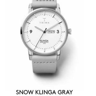 トリワ(TRIWA)のtriwa snow klinga gray(腕時計)