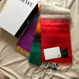 ロエベ(LOEWE)のロエベ 2017AW マルチカラーマフラー(ユニセックス)(マフラー)