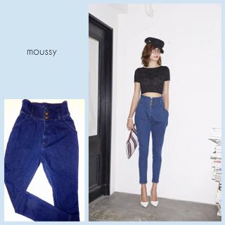 マウジー(moussy)のmoussy ladays pants(デニム/ジーンズ)