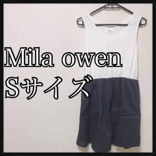 ミラオーウェン(Mila Owen)のMila owen ワンピース 膝丈 Sサイズ ミラオーウェン(ひざ丈ワンピース)
