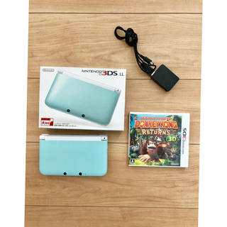 ニンテンドー3DS(ニンテンドー3DS)の任天堂 3DS LL ドンキーコングセット(家庭用ゲームソフト)