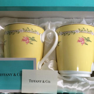 ティファニー(Tiffany & Co.)のティファニー✴︎マグカップ 2客セット(グラス/カップ)