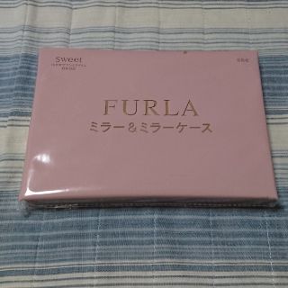 フルラ(Furla)のsweet 10月号付録 FURLA ミラー＆ミラーケース 未開封・未使用(ミラー)