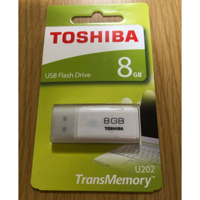 東芝(トウシバ)の東芝 USBフラッシュメモリ 8GB ３点　新品　未開封　日本製  スマホ/家電/カメラのPC/タブレット(PC周辺機器)の商品写真