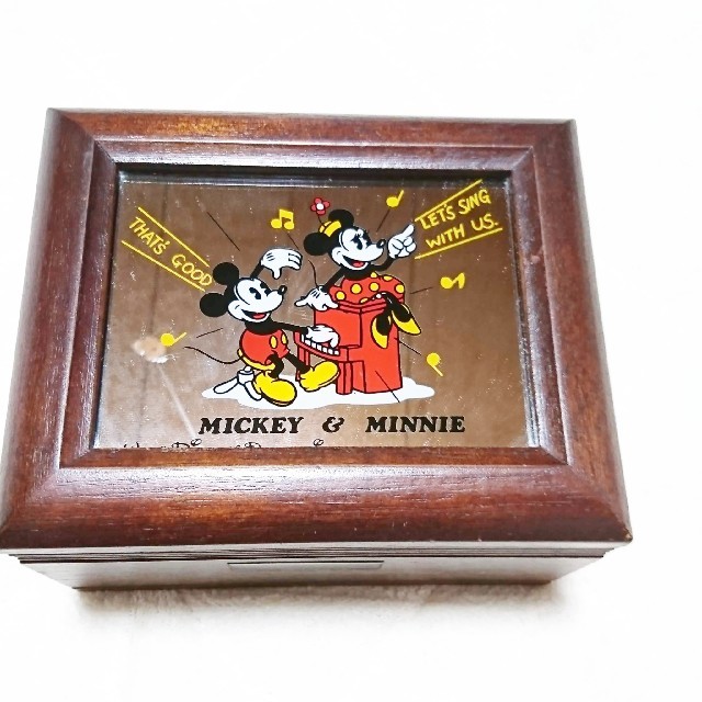 Disney(ディズニー)のオルゴール 宝石箱✨💎✨💍    希少   レア  🐭👑 インテリア/住まい/日用品のインテリア小物(オルゴール)の商品写真