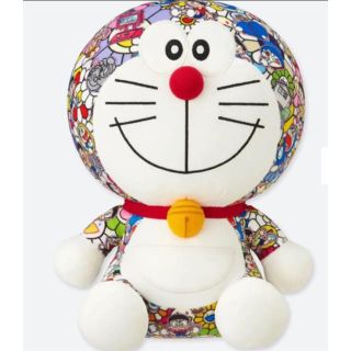 ユニクロ(UNIQLO)のSALE新品未開封UNIQLO限定ドラえもん×村上隆コラボぬいぐるみ(キャラクターグッズ)