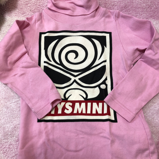 HYSTERIC MINI(ヒステリックミニ)のタートルピンク90 キッズ/ベビー/マタニティのキッズ服女の子用(90cm~)(Tシャツ/カットソー)の商品写真