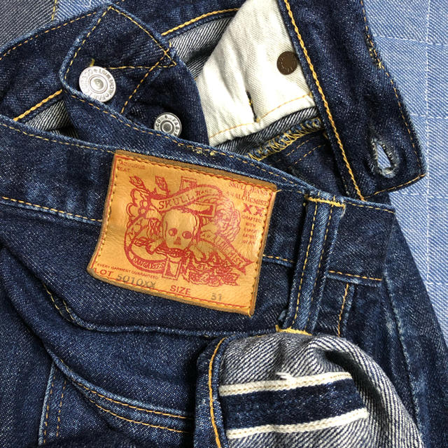 SKULL JEANS(スカルジーンズ)のスカルジーンズ 31インチ メンズのパンツ(デニム/ジーンズ)の商品写真