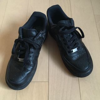 ナイキ(NIKE)のナイキ エア フォース 1 LOW 07 ブラック(スニーカー)