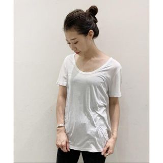 アパルトモンドゥーズィエムクラス(L'Appartement DEUXIEME CLASSE)のT BY ALEXANDER WANG Tシャツ ホワイト 未使用新品(Tシャツ(半袖/袖なし))