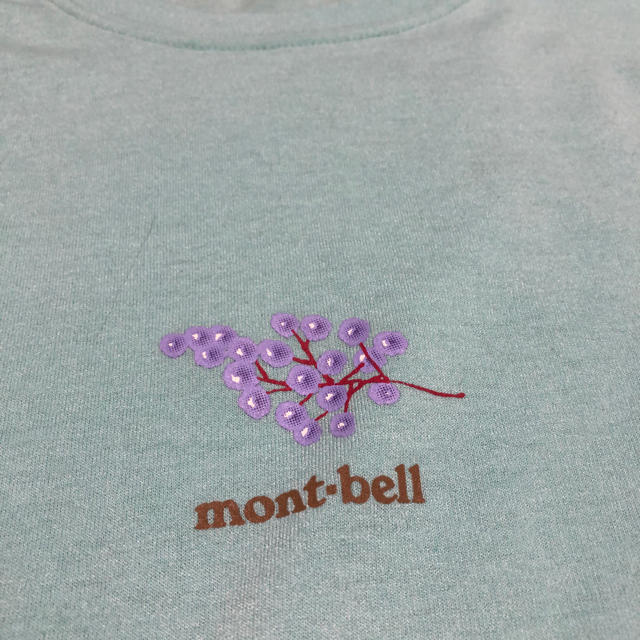 mont bell(モンベル)のももニャンコ様　モンベル　レディースＴシャツM  レディースのトップス(Tシャツ(半袖/袖なし))の商品写真