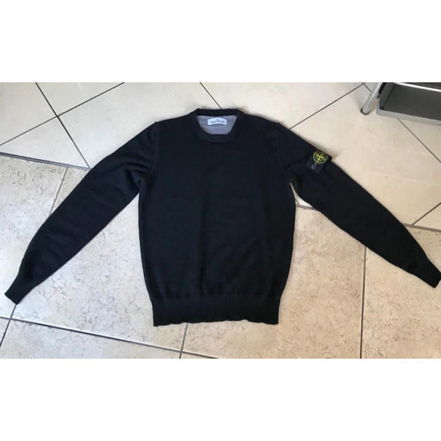 美品　STONE ISLAND ストーンアイランド　ウール100% 長袖ニット