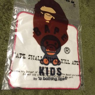 アベイシングエイプ(A BATHING APE)の新品 BAPE KIDS ハンドタオル(その他)