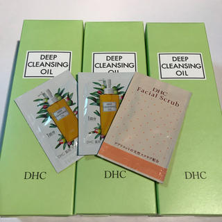 ディーエイチシー(DHC)のDHC 薬用 ディープクレンジングオイル  Lサイズ  3本セット おまけ付き♡(クレンジング/メイク落とし)