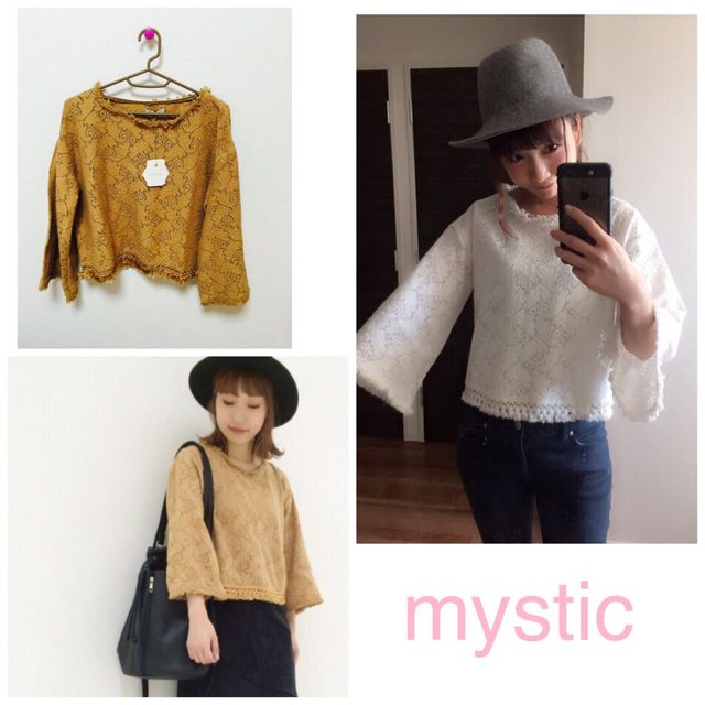 mystic♡今季新作 ブラウス