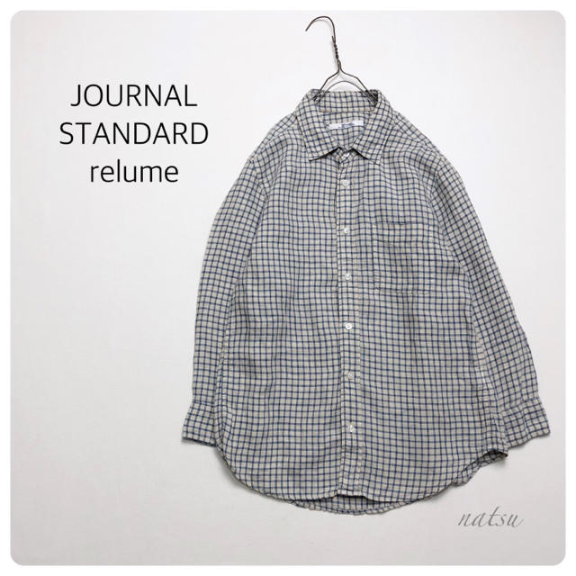 JOURNAL STANDARD(ジャーナルスタンダード)のジャーナルスタンダード レリューム . リネン チェック シャツ レディースのトップス(シャツ/ブラウス(長袖/七分))の商品写真