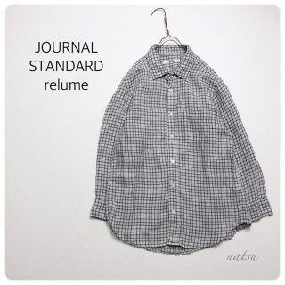 ジャーナルスタンダード(JOURNAL STANDARD)のジャーナルスタンダード レリューム . リネン チェック シャツ(シャツ/ブラウス(長袖/七分))