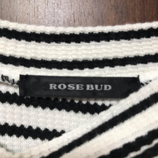 ROSE BUD(ローズバッド)のボーダートップス レディースのトップス(カットソー(長袖/七分))の商品写真