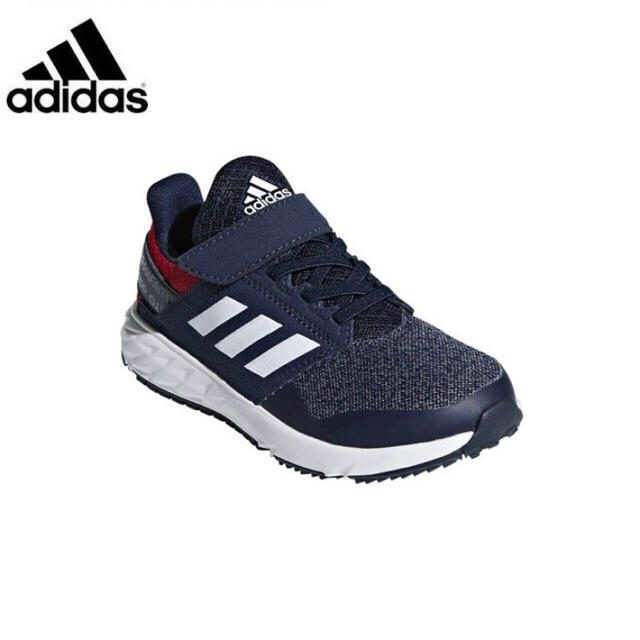 adidas(アディダス)のadidasランニングシューズ キッズ/ベビー/マタニティのキッズ靴/シューズ(15cm~)(スニーカー)の商品写真