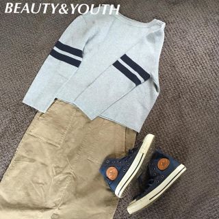 ビューティアンドユースユナイテッドアローズ(BEAUTY&YOUTH UNITED ARROWS)のビューティーアンドユース 綿ニット(ニット/セーター)