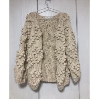 シックウィッシュ(Chicwish)のシックウィッシュ ポンポンカーディガン(カーディガン)