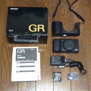 リコー(RICOH)の【きよう様専用】GRⅡ RICOH【ショット数617回】(コンパクトデジタルカメラ)