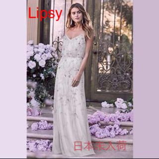 リプシー(Lipsy)の完売・日本未入荷【Lipsy】スパンコール 装飾♡マキシドレス(ロングドレス)