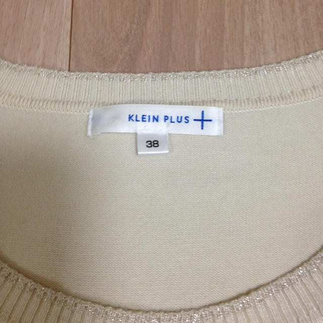 KLEIN PLUS(クランプリュス)の【新品】KLEIN PLUS:薄手セーター レディースのトップス(ニット/セーター)の商品写真