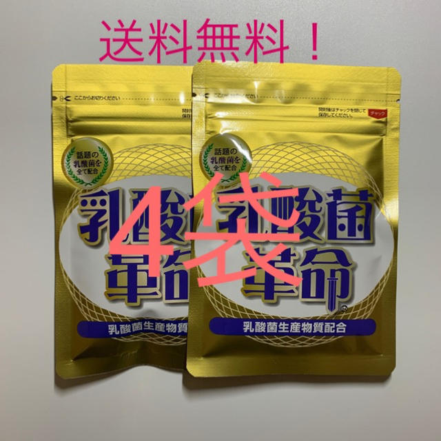 乳酸菌革命×4袋食品/飲料/酒