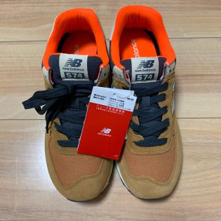 ニューバランス(New Balance)のニューバランス　オレンジ×ネイビー❤️(スニーカー)