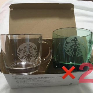 スターバックスコーヒー(Starbucks Coffee)の新品 スターバックス オリジナル ガラス マグ(グラス/カップ)