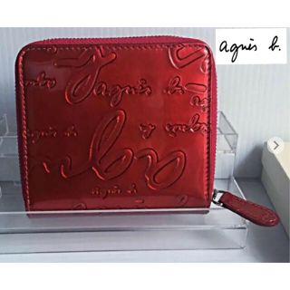 アニエスベー(agnes b.)の★*゜Agnes b./エナメル小銭入れ有折財布✨(財布)